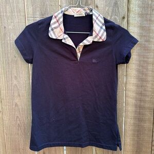 Burberry Shirt with Plaid Detail